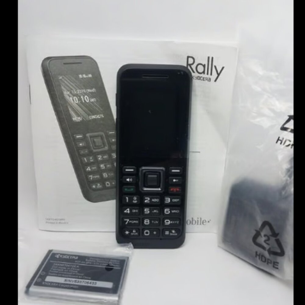 T-Mobile Kyocera Rally Prepaid Cell Phone